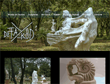 Tablet Screenshot of musee-de-faykod.com